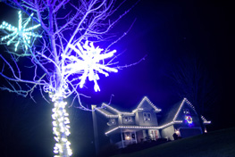 Christmas holiday lighting