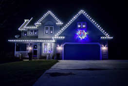 Christmas holiday lighting