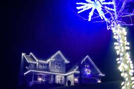 Christmas holiday lighting