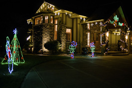 Christmas holiday lighting